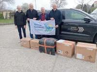 Sprzęt o wartości 30 tys. zł trafił z Gminy Szemud do Ukrainy.