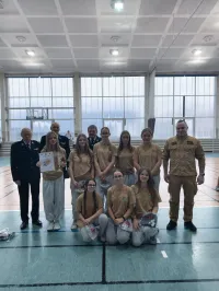 Zacięte zmagania młodych Strażaków.