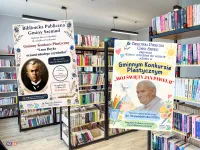 Biblioteka Publiczna Gminy Szemud ogłasza dwa konkursy plastyczne dla młodych artystów.