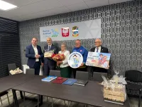 Wyróżnienie dla Zofii Hewelt. Medal zasługi za inicjatywę międzygminnej przyjaźni. 