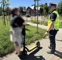Akcja Hulajnogi elektryczne w powiecie wejherowskim.