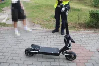 Szemud. Groźne zdarzenie 15-latka na hulajnodze elektrycznej. 