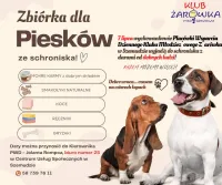 Wesprzyj akcję Klubu 'Żarówka' i przynieś dar dla schroniska. 