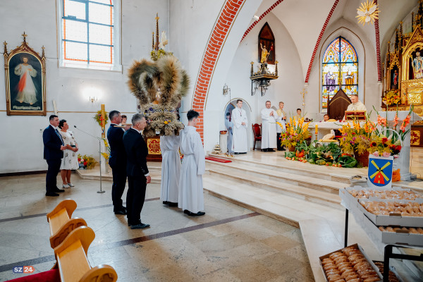 Fotorelacja - Msza Święta Dożynkowa w Kielnie