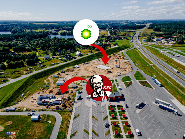 KFC, Stacja Paliw BP na MOP Kamień Południe!