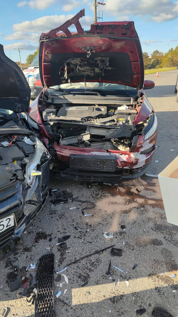 3000 zł i 10 punktów. Nieustąpienie pierwszeństwa w Kielnie.