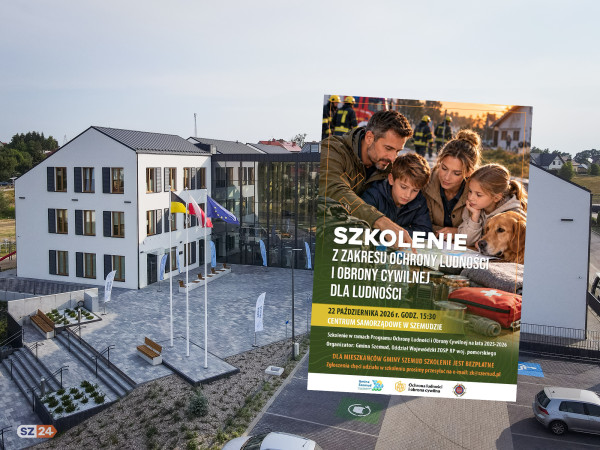 Bezpłatne szkolenie z ochrony ludności i obrony cywilnej w Szemudzie