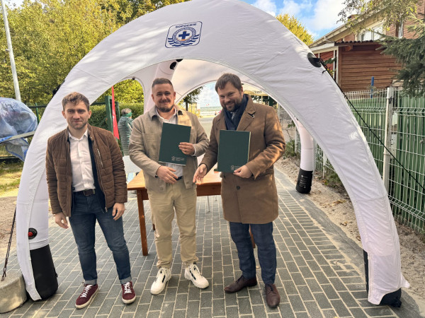  WFOŚiGW wspiera RW Szemud nowoczesnym sprzętem. 