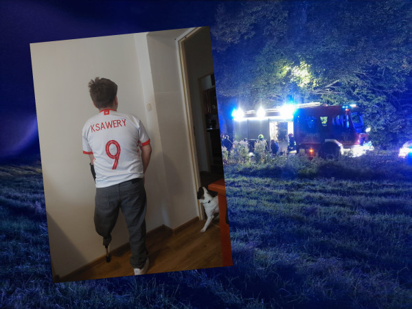 Stracił nogę, kolegę i marzenia. Trwa walka o powrót Ksawerego do życia.