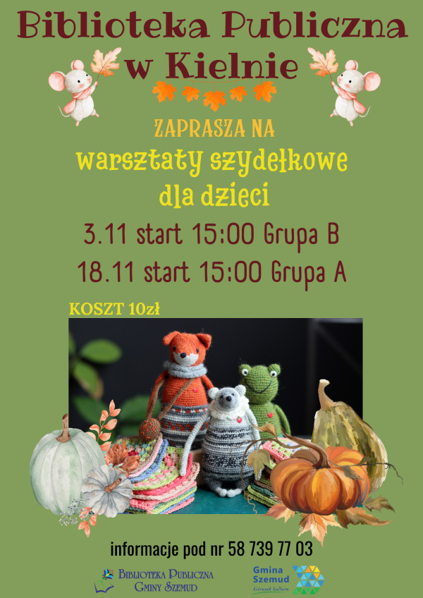 Warsztaty szydełkowe dla dzieci