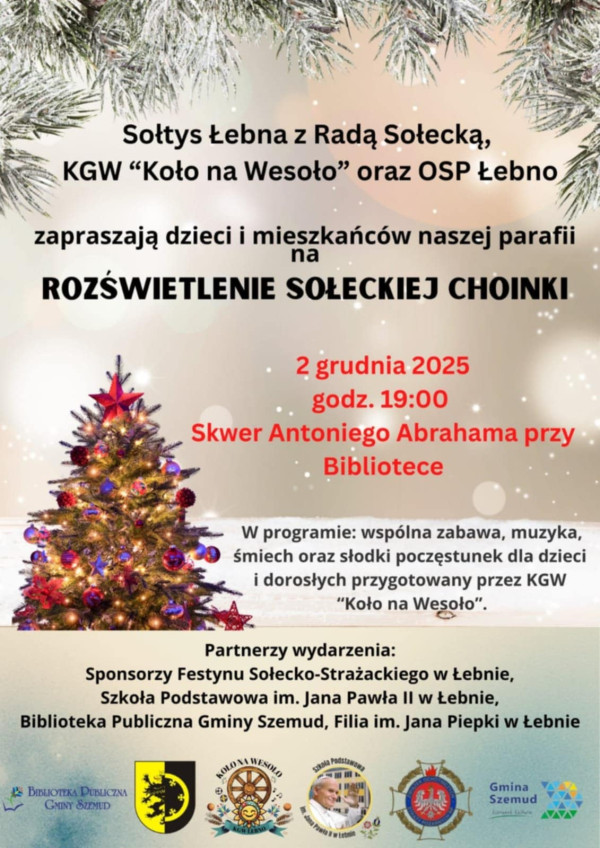 Rozświetlenie Sołeckiej Choinki