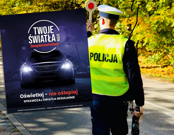 Darmowa kontrola świateł! Ogólnopolska akcja dla kierowców. 