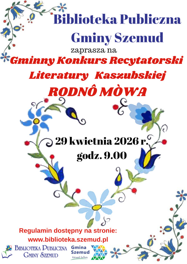 Gminny Konkurs Recytatorski Literatury Kaszubskiej 'Rodnô Mòwa'
