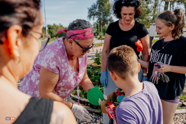 Mieszkańcy działają na rzecz swojej okolicy.