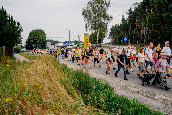 Fotorelacja - Piesza Kaszubska Pielgrzymka na Jasną Górę