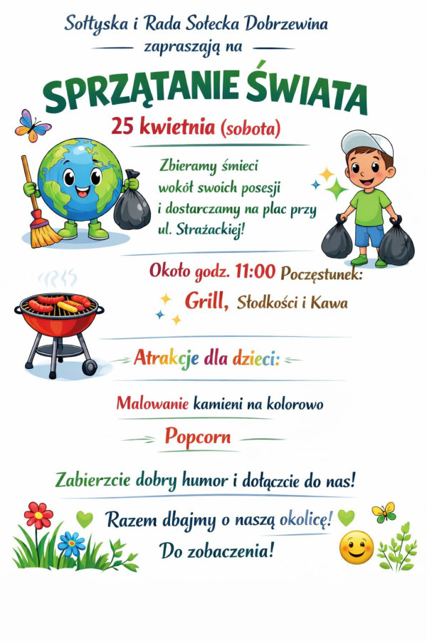 Sprzątanie Świata - Dobrzewino