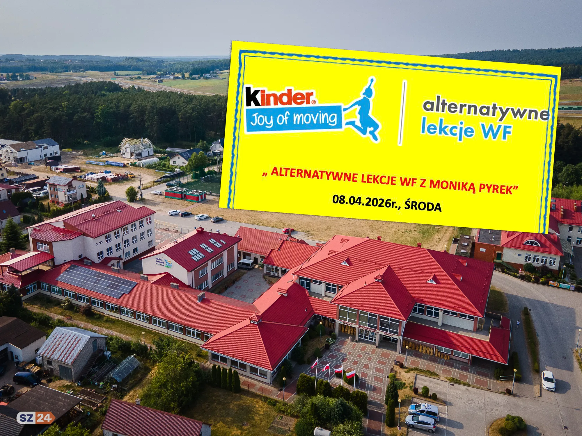 Monika Pyrek odwiedzi Szemud! Alternatywne lekcje WF już 8 kwietnia.