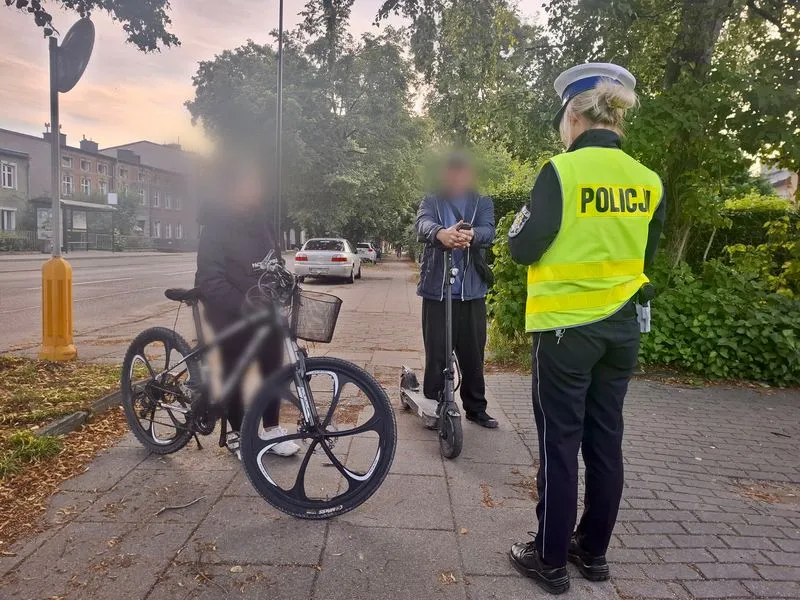 2500 zł mandatu dla pijanego rowerzysty z Bojana. Policyjne kontrole na drogach.