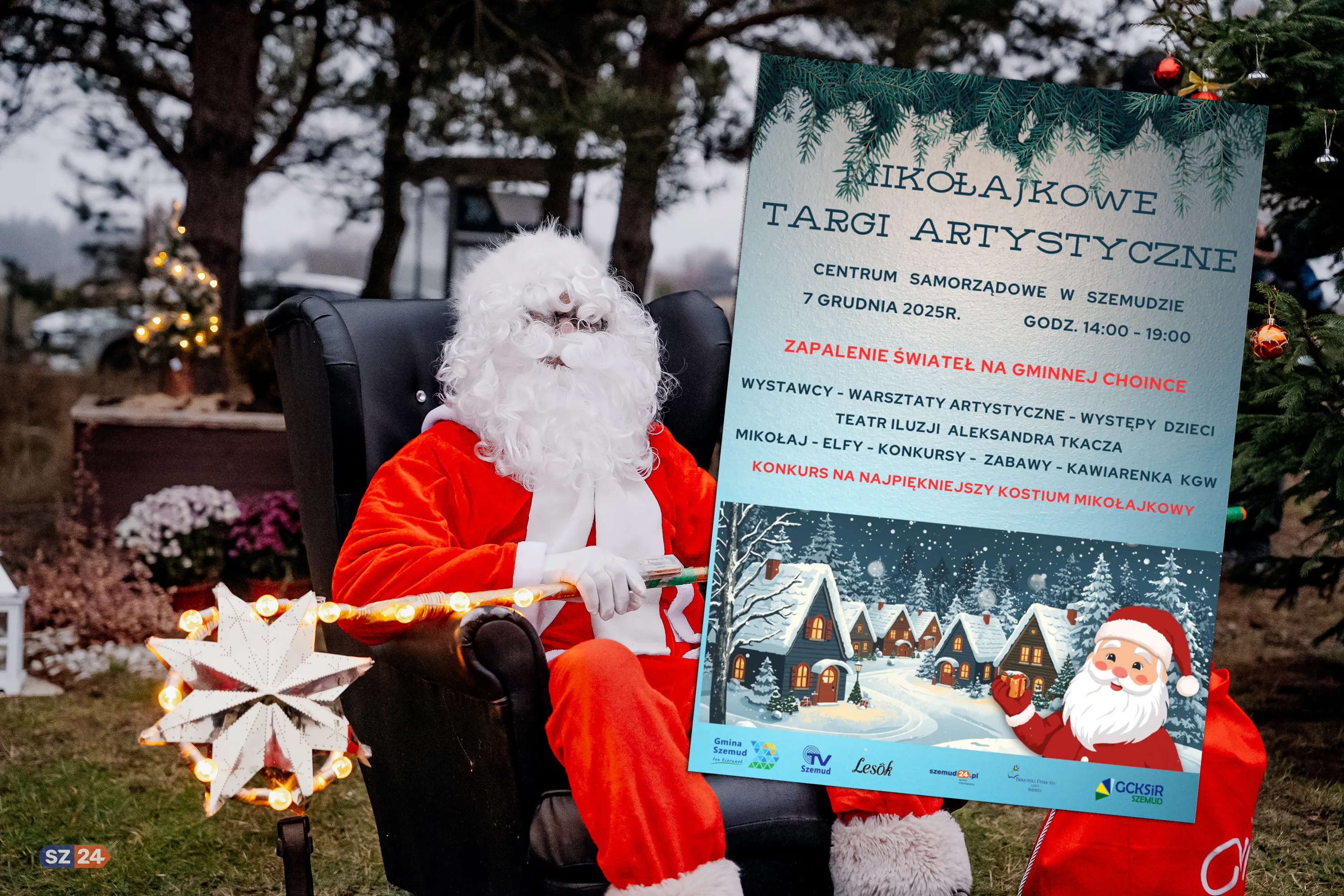 Zarezerwuj miejsce i poczuj Świąteczną Magię w Centrum Samorządowym.