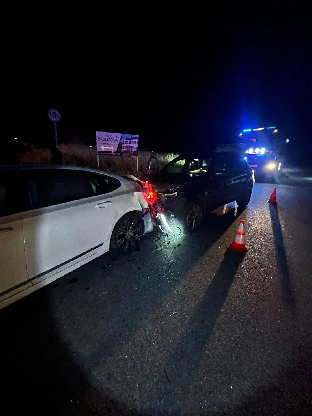 Kolizja w Kielnie. Brak ostrożności kosztował 1050 zł i 10 punktów.