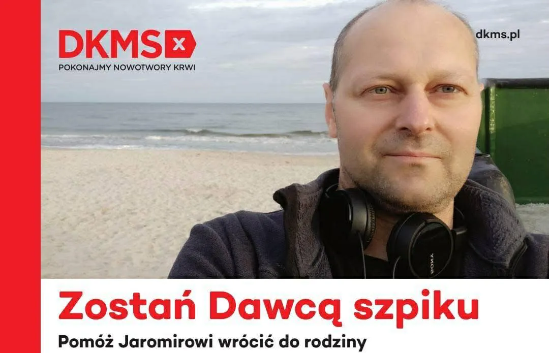 Akcja DKMS podczas wywiadówek – Pomóż Jaromirowi.