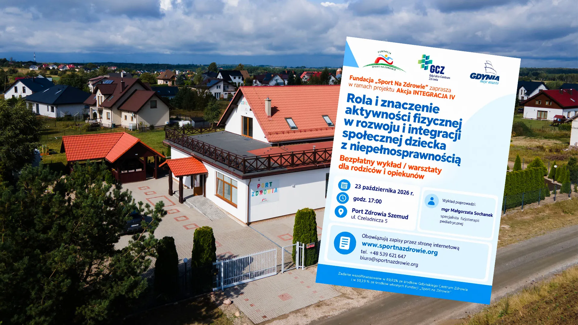 Nie przegap! Warsztaty dla rodziców z ekspertką fizjoterapii w Szemudzie.