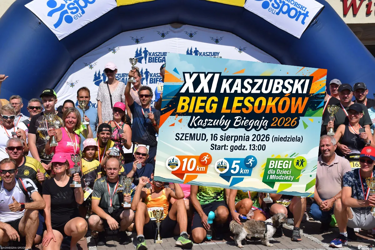 XXI Kaszubski Bieg Lesoków nadchodzi! Zapisz się już dziś. 
