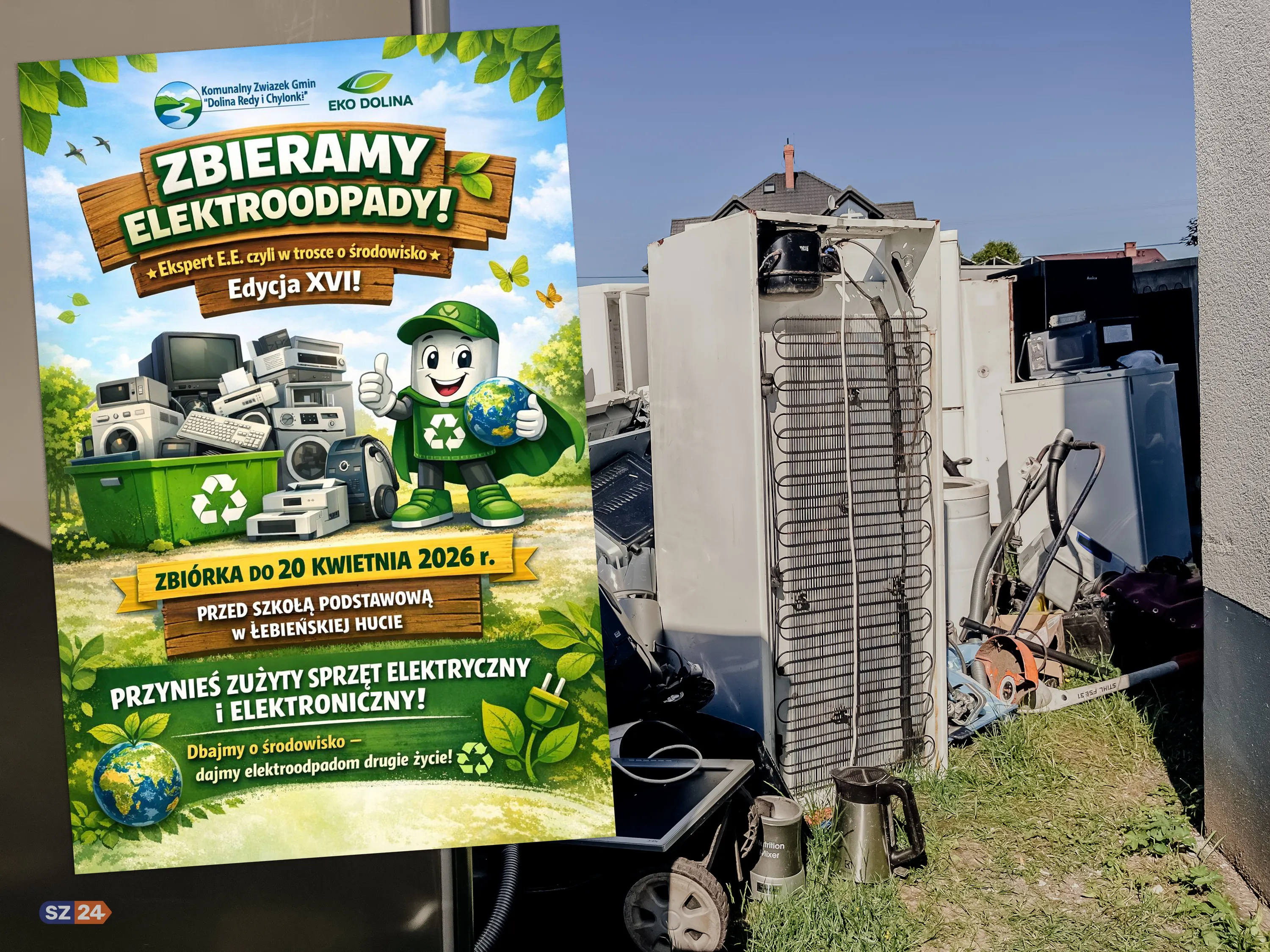 Daj elektrośmieciom drugie życie! Wesprzyj szkołę w konkursie.