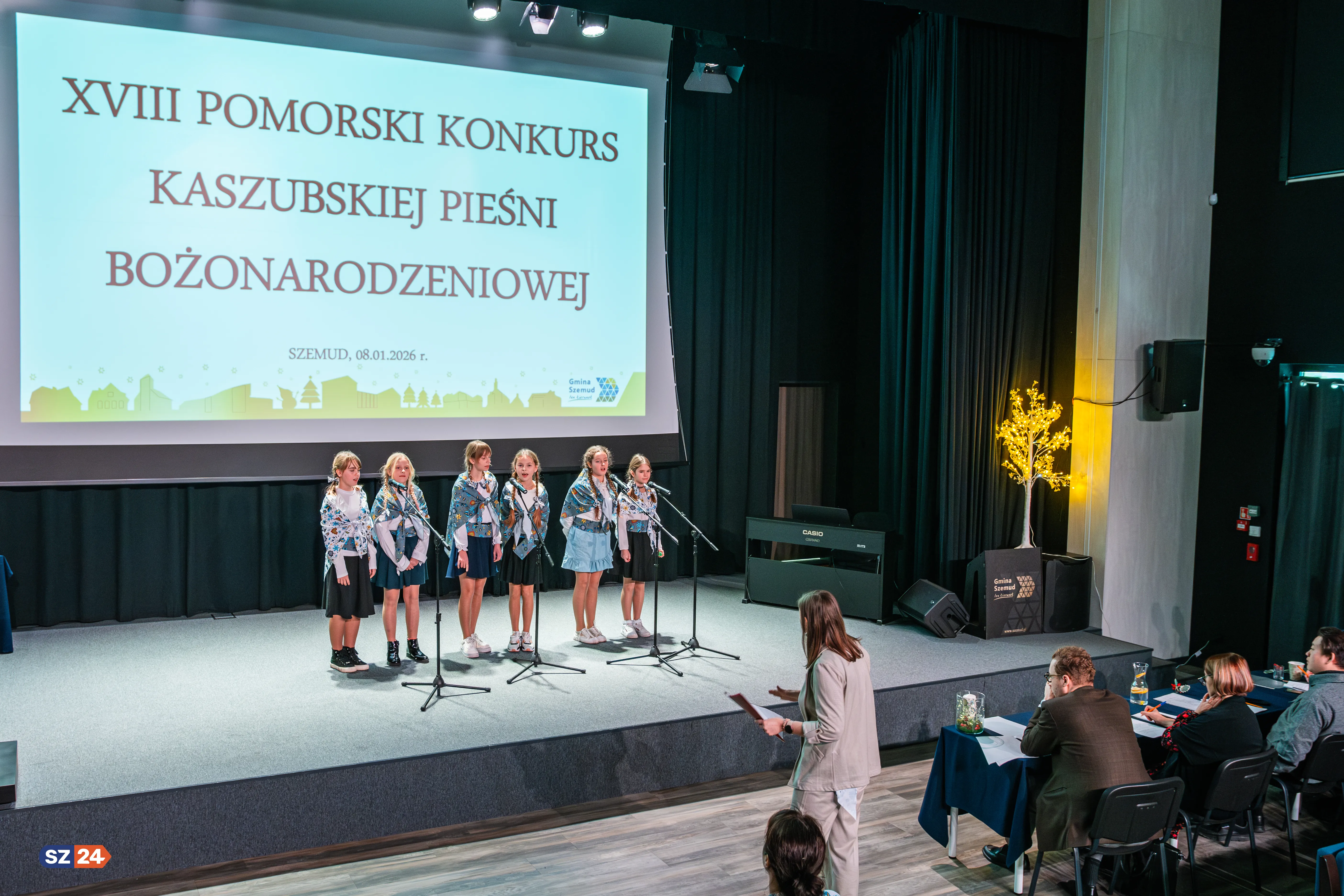 Kaszubska Pieśń Bożonarodzeniowa wybrzmiała w Szemudzie.