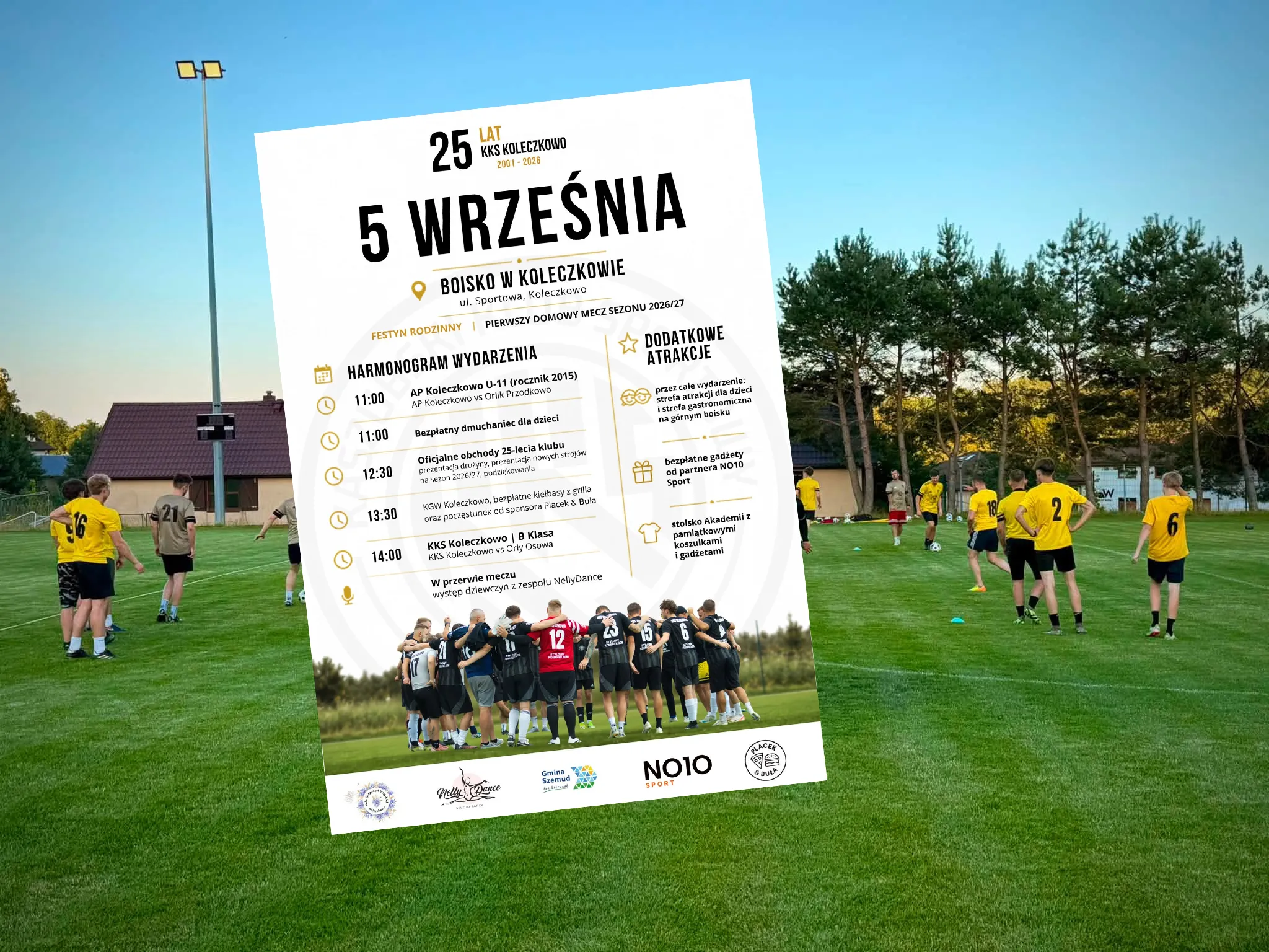 Wielkie święto sportu w Koleczkowie! KKS Koleczkowo obchodzi 25-lecie działalności.