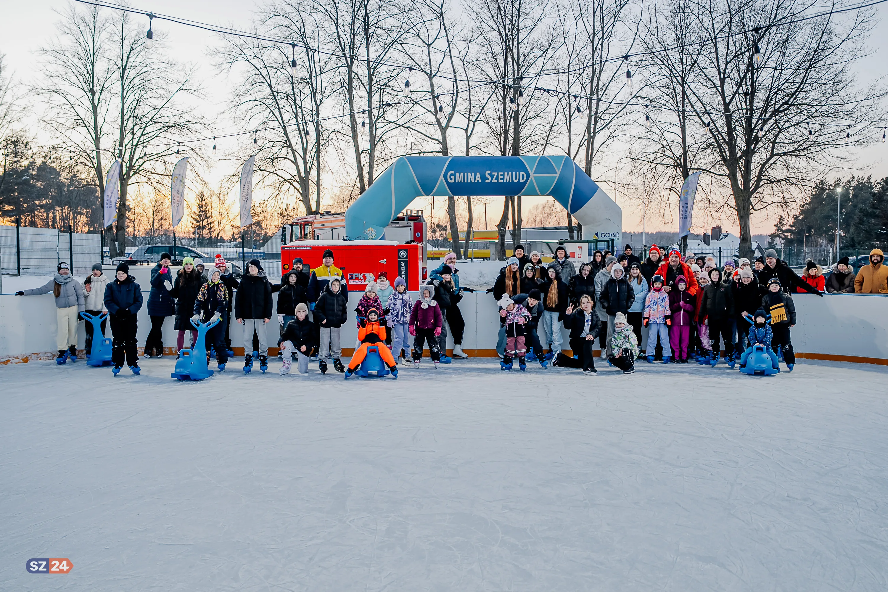 Zimowe szaleństwo w Szemudzie – zobacz jak wyglądało wielkie otwarcie.