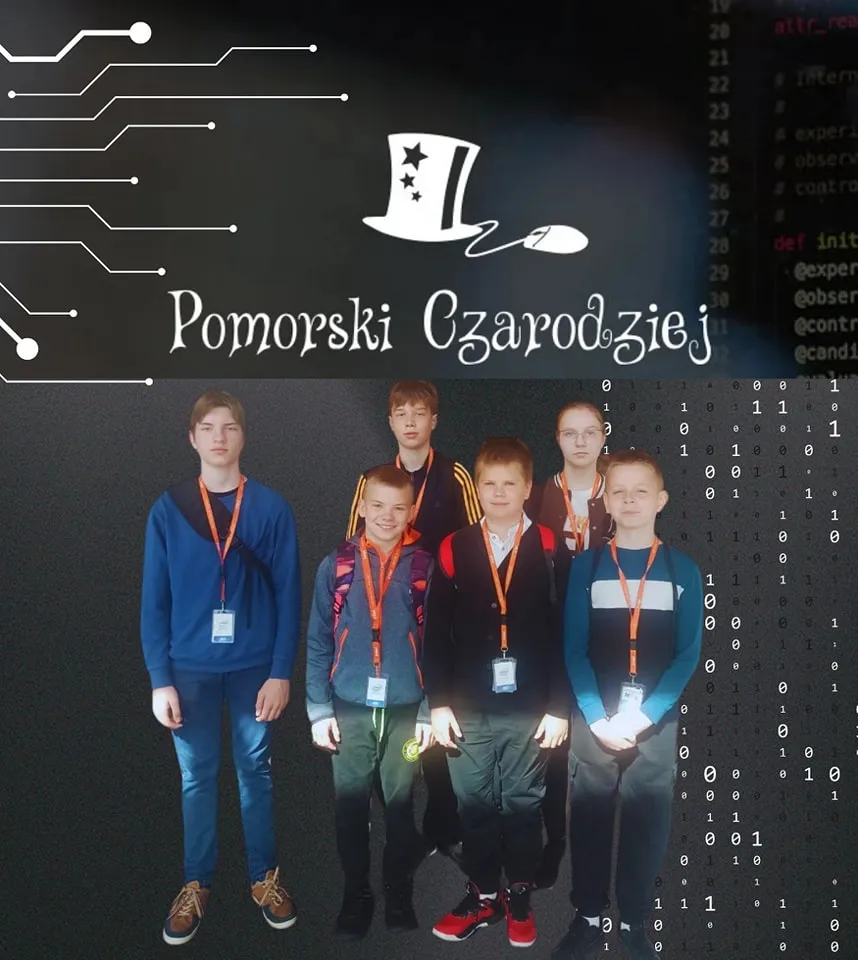 Młodzi programiści z Kielna błyszczą w Finale Pomorskiego Czarodzieja.